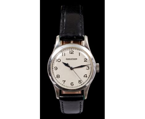 1940s gentlemen's British Military R.A.F. Jaeger-LeCoultre wristwatch, with manual wind movement, calibre 470, signed - Jaege