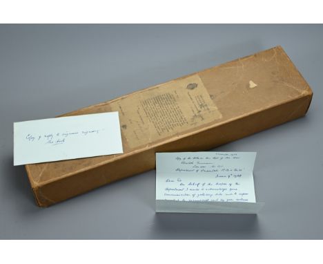 A BURMESE PALM LEAF MANUSCRIPT WITH COVERS, LATE 18TH CENTURY. Red lacquered wooden covers with a quantity of palm leaf sheet