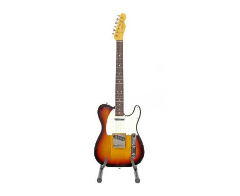 A 2005 Fender '62 reissue' Telecaster electric guitar,serial number R0****9, made by Tokai Gakki, Japan, the bound body with 