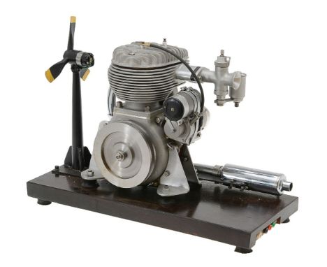 An exhibition standard ½ size working model of a ‘BSA’ motor cycle engine, built by the late Mr Bill Connor of Maidstone and 