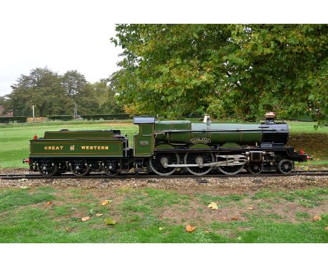 An exhibition quality 10 ¼ inch gauge model of the Great Western Railway Star Class 4-6-0 live steam tender locomotive ‘Polar