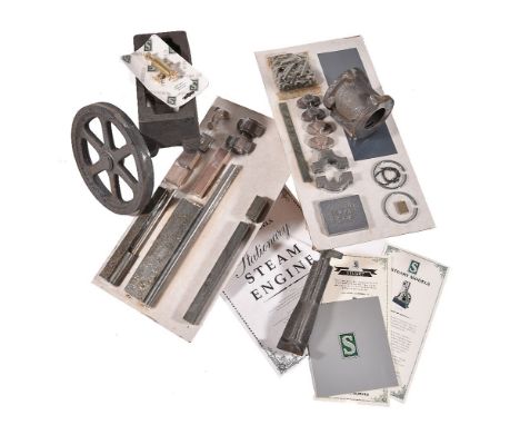 An un-machined set of castings to build a Stuart Turner No 1 vertical live steam engine, replacement cost £578.