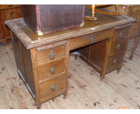 Vintage oak desk