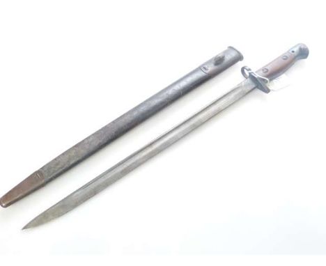 1907 bayonet and scabbard