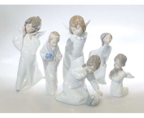 Lladro: six figures of angelic children