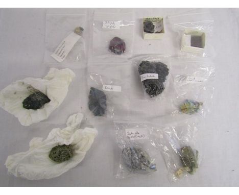 Radio sensitive crystal specimens includes blue cobalt, boinite, silicon cabide etc