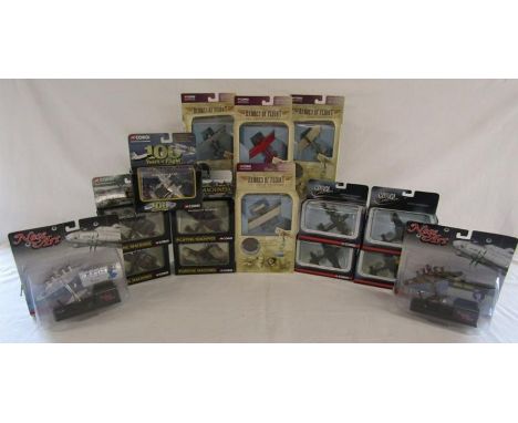 Corgi Heroes of Flight - Louis Bleriot, Charles Linbergh, Amelia Earhart, Orville &amp; Wilbur Wright - Corgi Collection plan