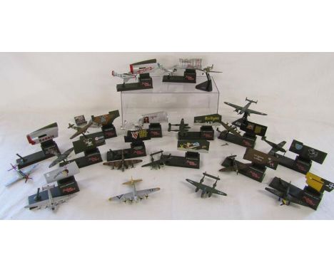 Collection of unboxed Nose Art planes and possibly others