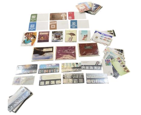 A quantity of assorted loose and used stamps, First Day Covers, coin covers, banknotes etc, including two 1983 Great British 