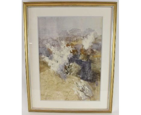 † FREDERICK DONALD BLAKE (1908-1997); pastel, 'Cotswold Spring', signed lower left and inscribed with title, artist's name an