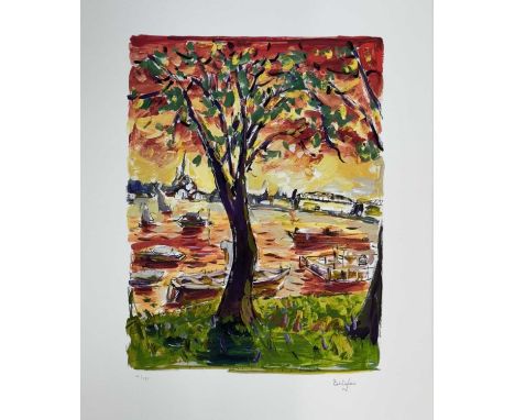 BOB DYLAN (born 1941); a signed limited edition print from 'The Drawn Blank' series, 'Sunday Afternoon', signed lower right a