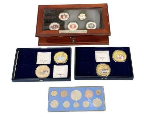 A cased Arsenal 999 silver bullion collection, including 'The FA Cup Winners', 'First Division Champions', 'Premier League Ch