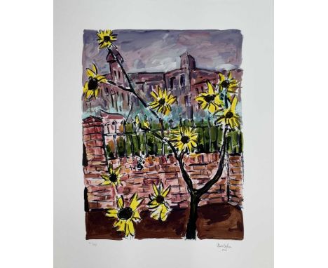 BOB DYLAN (born 1941); a signed limited edition print from 'The Drawn Blank' series, 'Sunflowers', signed lower right and num