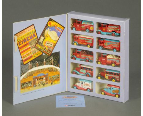 A Corgi Classics Cameo Collectibles Chipperfield's Circus boxed set, ten vintage model vehicles.  No. 1084/11000.