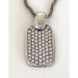 Kette mit Brillantanhänger von Juwelier Grosse