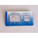 Diamant mit Gutachten