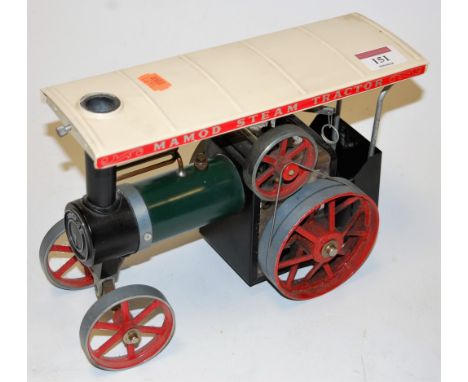 A Mamod steam tractor