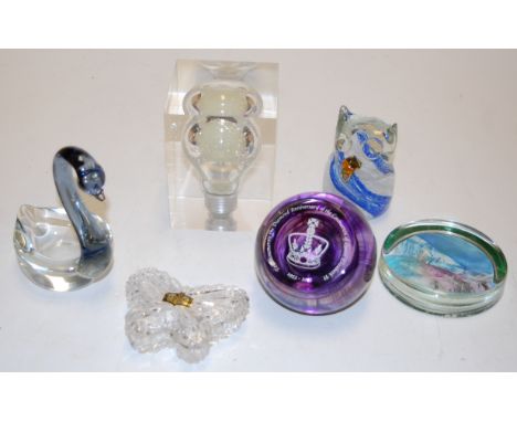 Two boxed Royal Worcester china cups and saucers "To the Most Important Person", together with commemorative and collectable 