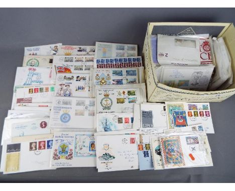 Stamps - a quantity of UK, Channel Islands and Isle of Man stamps to include First Day Covers, PHQ cards, postal stationery a