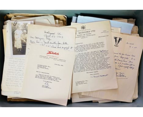 W. J. MacQueen-Pope, "Popie" (1888-1960), English theatre historian, publicist and television personality. An archive of pers