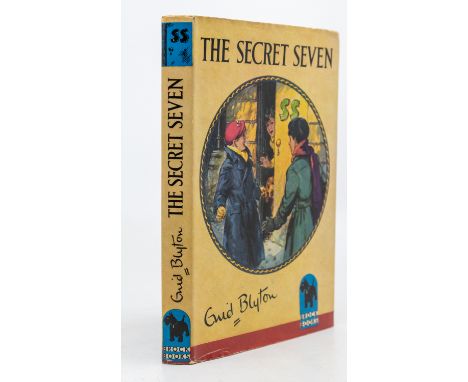 BLYTON, Enid. The Secret Seven, first edition, first printing, 8vo, publisher's cream boards, unclipped dust-wrappers (priced