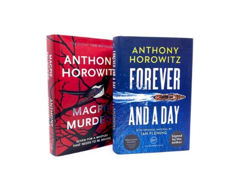 HOROWITZ, Anthony. Forever and a Day, first edition, first printing, SIGNED by the author, Waterstones Exclusive, London: Jon