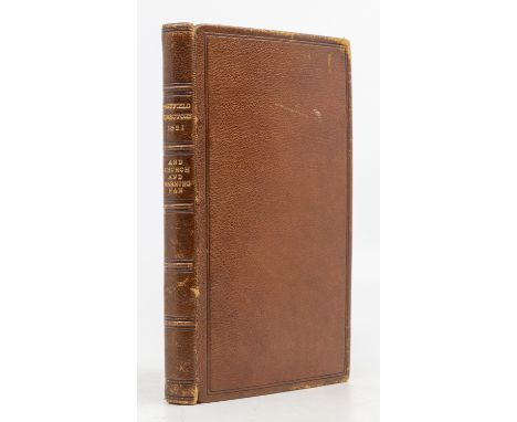 Gell (R): &amp; Bennet (R): Sheffield General &amp; Commercial Directory etc. 176pp plus 12 engraved classified adverts for S