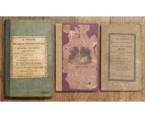 Ward (the Rev. R): A Guide to the Peak of Derbyshire, with 6 road maps, some pencil marginalia, endpapers have Sellotape at h