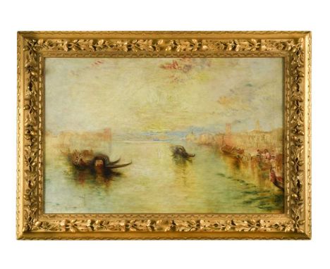 After Joseph Mallord William TurnerSt Benedetto, Looking towards Fusina, Veniceoil on canvas57.5 x 88cmFootnote: The present 