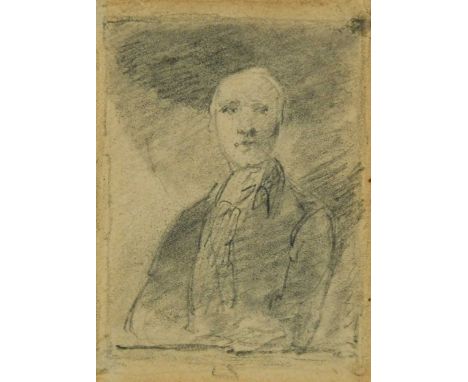 Manner of Sir Thomas LawrencePortrait of a manpencil on paper8 x 6cmProvenance: Property of the late Michael Stennett, Suffol