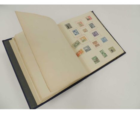 BRITISH & COLONIAL STAMP ALBUM, George V and laterProvenance: private collection Cheshire