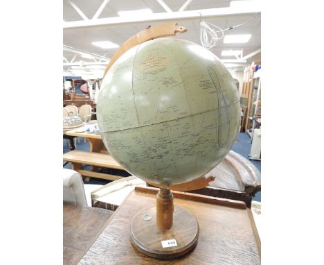 PHILIPS CHALLENGE GLOBE, 13.5" (diam.), with a compass baseProvenance: private collection Cheshire