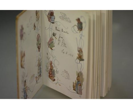 POTTER, (Beatrix). The Tale of Mrs. Tittlemouse, London and New York, Frederick Warne And Co, [July-November] 1910, 12mo, FIR