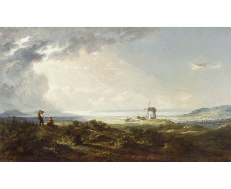 Edward F D Pritchard (British 1809-1905)/The Old Windmill, Hutton, Nr Weston/initialled and dated 1858/oil on canvas, 62cm x 