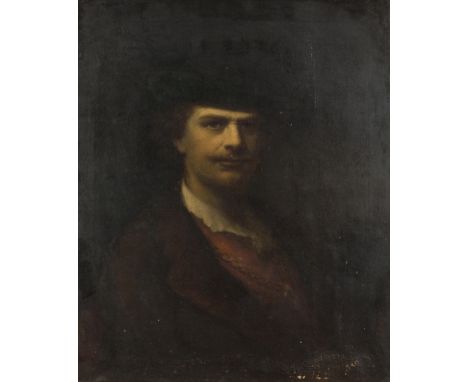 T Haynes/Portrait of a Gentleman/wearing a hat and chain of office/signed and dated 1891/oil on canvas, 59cm x 50cm
