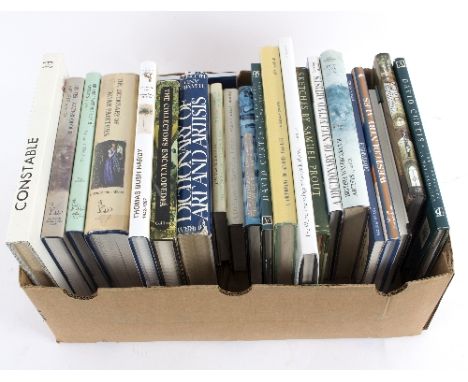 Sundry Art reference books, to include John Walker Constable and Thomas Bush Hardy