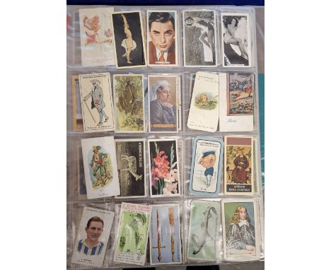 Cigarette & Trade cards, Over 300 cards, completely diverse selection, noted 20 Miniature Ogden's playing cards (actress back
