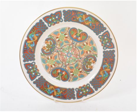 A Spode collector's plate, The Lindisfarne Plate, 27 cm diameter, boxed, other assorted Spode and Royal Worcester collectors'