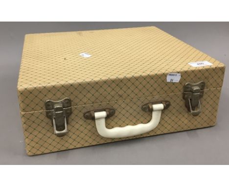 A vintage picnic set