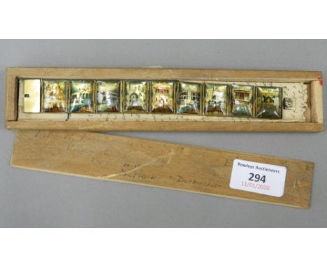 An Eastern decorated mother-of-pearl bracelet