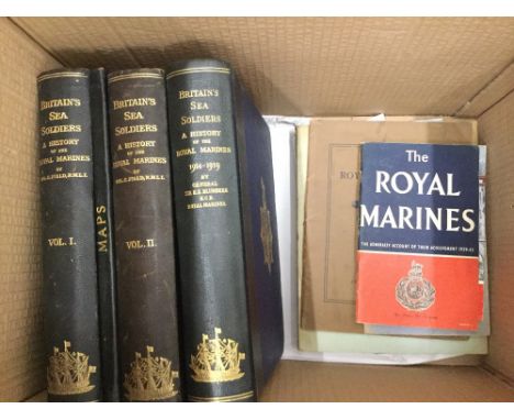 Field Col C, Britain's Sea Soldiers. A History of the Royal Marines and their Predecessors and of their services in action, a