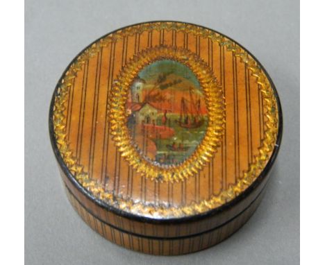 A 19th century snuff box