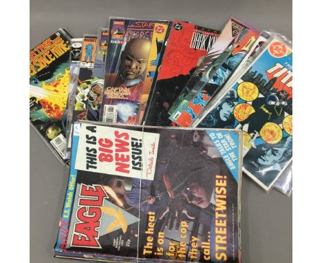 A quantity of vintage comics