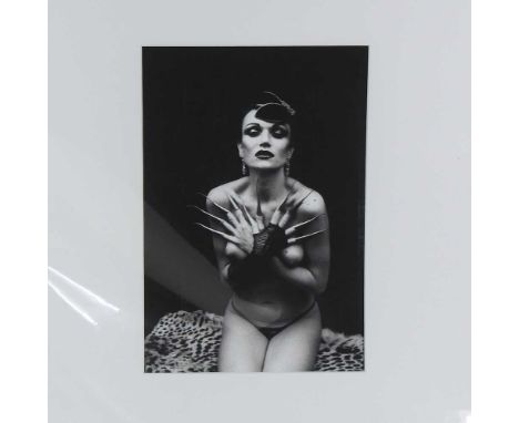 Irina Ionesco *ARR, b1930, Nu Feminin, circa 1990, signed and dated unique gelatin print, unframed. This image was used as th