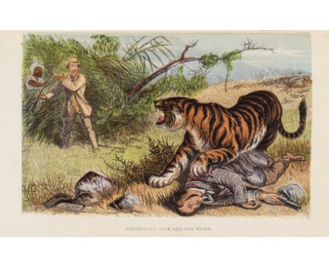 NO RESERVE Big Game.- Greenwood (James) Wild Sports of the World, 25th thousand, 10 chromolithographed plates, 6 folding maps