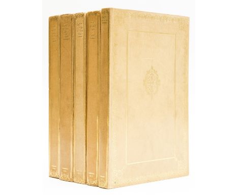 Nonesuch Press.- The Holy Bible and The Apocrypha Reprinted According to the Authorised Version 1611, 5 vol., copper-engraved