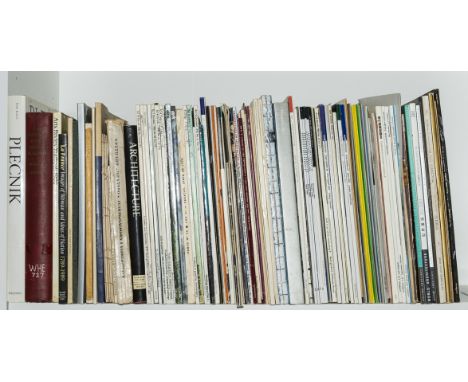 NO RESERVE Architecture.- Krecic (Peter) Plecnik: The Complete Works, New York, 1993 § Dobney (S., editor) Chen Shi Min: Sele