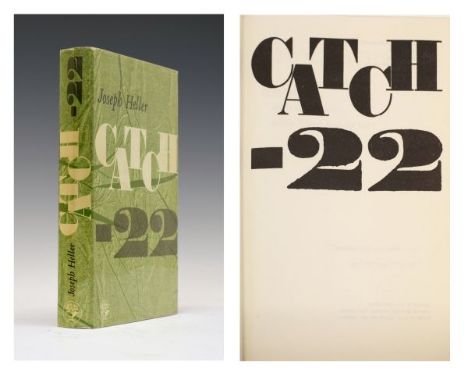 Books - Joseph Heller - Catch 22, published by Jonathan Cape, first UK edition, third impression 1962, with dust jacket Condi