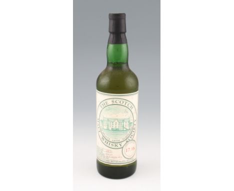 Scotch Malt Whisky Society Scapa Single Malt Whisky. Society Cask No. 17.16. Distilled April 1980, bottled May 1995.