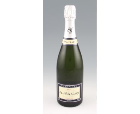 Champagne Premier Cru NV M. Maillart. Disgorged Feb 2008. France